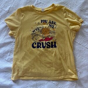 You are my Crush baby tee 🌞
